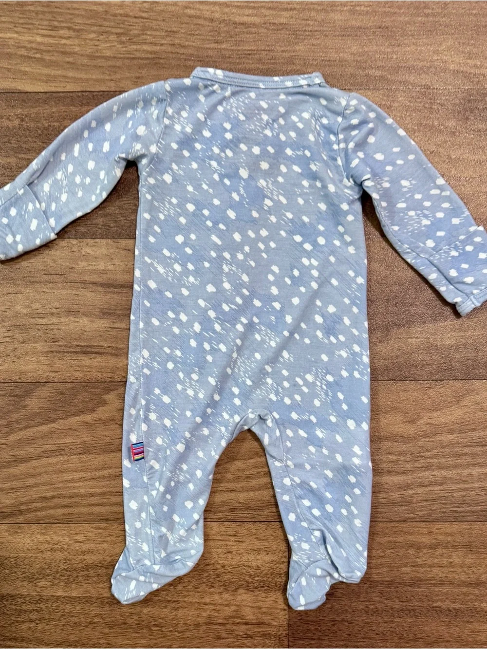 Magnetic Me “Blue Doeskin” Footie